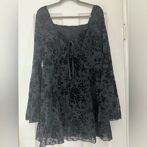 Floral Bell Sleeve Dress